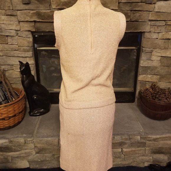 Vintage Cabot Jackie Kennedy Era Sweater Set - Picture 3 of 4
